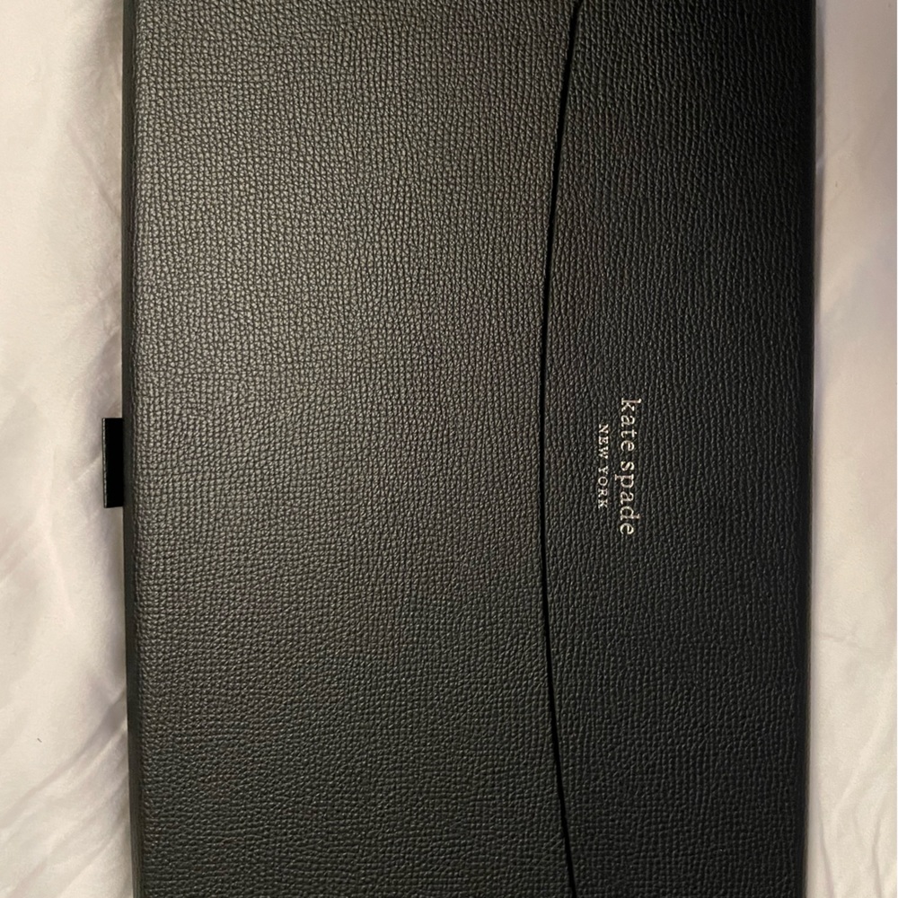Kate Spade iPad Case - Black Leather